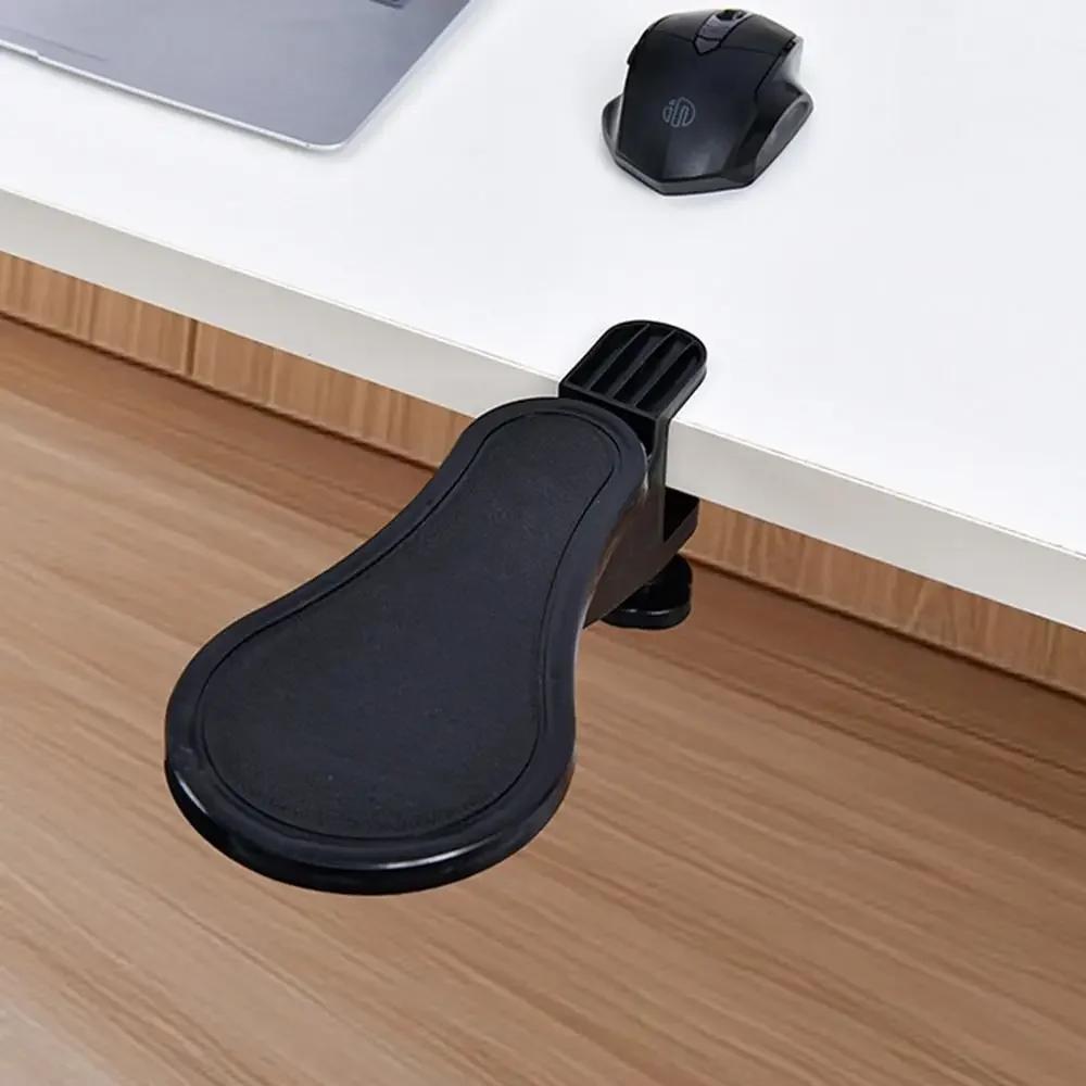 Rotating Computer Arm Rest Pad Adjustable Attachable Desktop Wrist Rest Support Ergonomic Keyboard Armrest Extender
