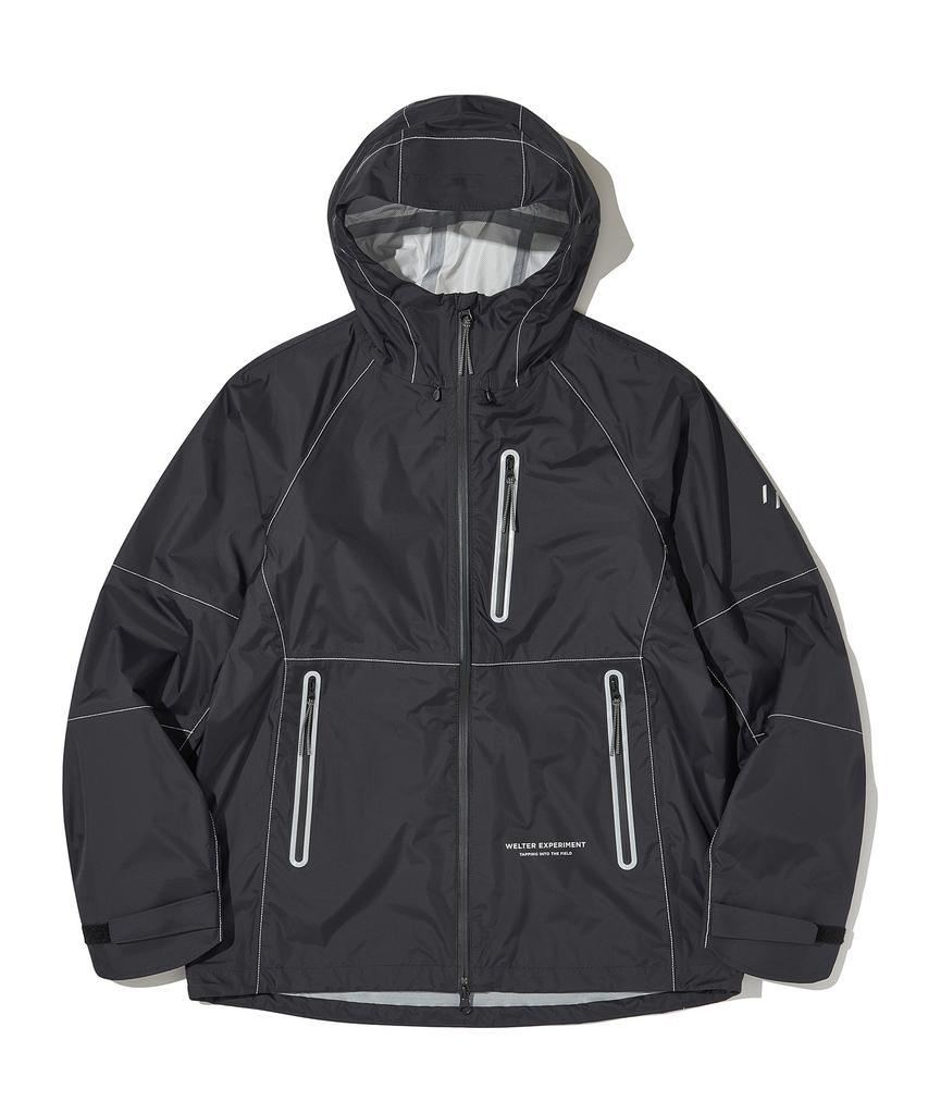 WELTER EXPERIMENT Mistral Pertex Shell Jacket Black