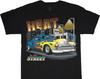 Classic Car 50's Drag Racing T-shirt Mens Graphic Tee