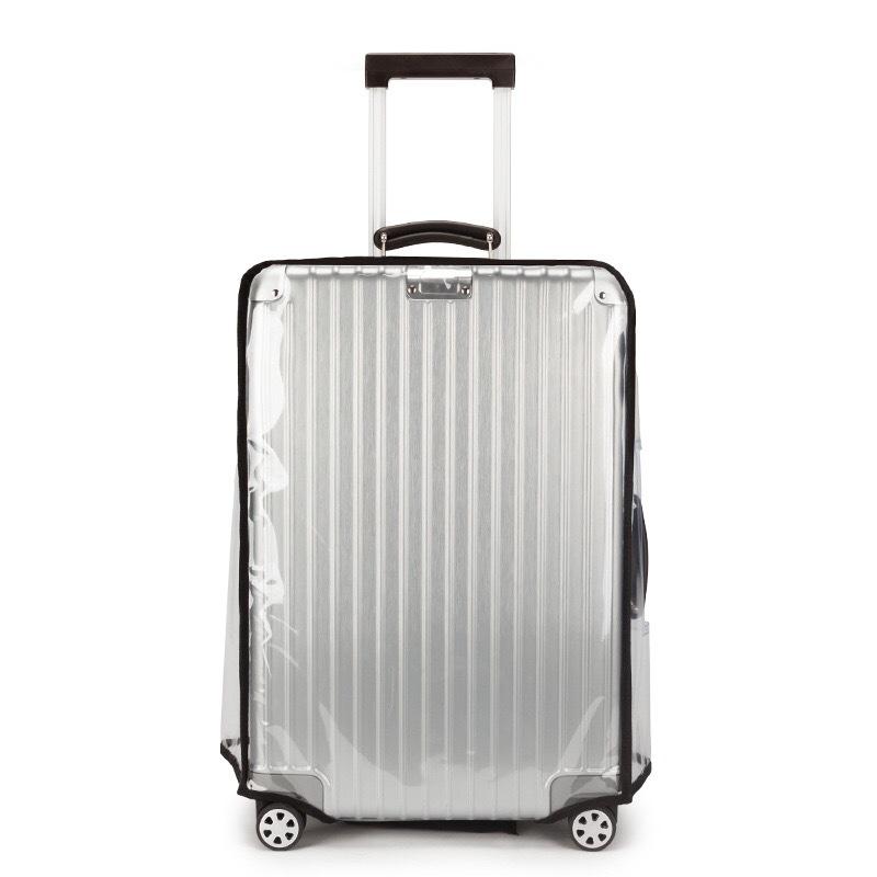 Transparent, Thick, Wear-Resistant Waterproof Luggage Cover for 20/24/26/28 Inch Suitcases