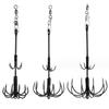 Double Fishing Jig Hook Fishings Squid Jig Hook Sea Fishing Hook Tackle Stainless Steels Squid Hook Squid Fishing Jig