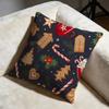 christmas Cushion Cover Soft Decorative Pillow Case Suitable for Bedroom Sofa Car Travel Use