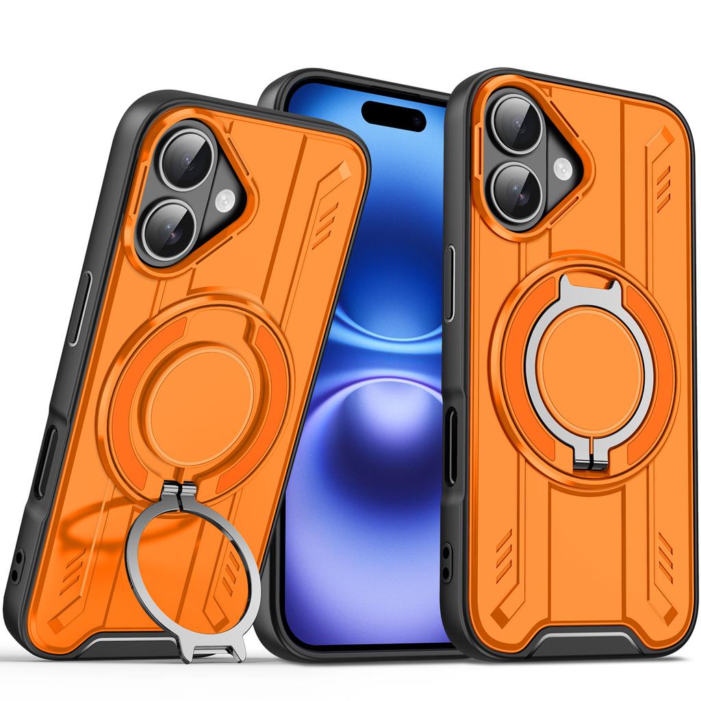 Source for Apple 16promax Invisible Bracket Mobile Phone Case for IPhone17 Couple Magnetic Phone Case