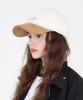 ULUK Essential Circle Corduroy Fleece Contrast Ball Cap_Brown