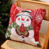 INS Style Christmas Pillowcase Snowflake Cushion Cover Throw Pillowcover  Living Room/Office