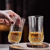 215ml/250ml/310ml/360ml Whiskey Glass Creative Diamond Relief Wine Glass Party Bar Drinking Tools Cocktail Glass Water Bottle