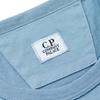Palace X C.P. Company Mercerized Jersey 30/2 Twisted T-Shirt Blue Unisex Tops TS012A006247G846