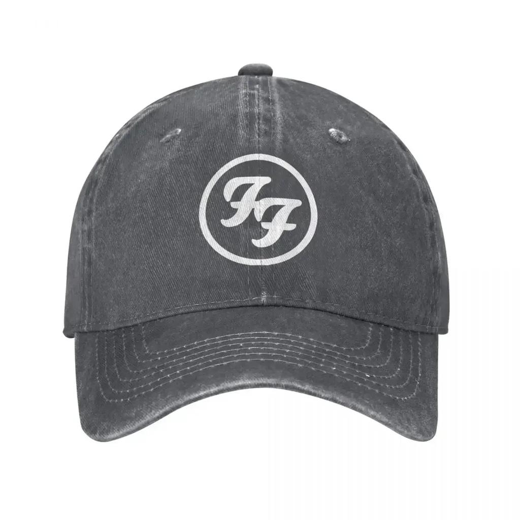 Vintage Foos Fighter Baseball Caps Unisex WoUnisex Distressed Washed Snapback Hat Outdoor Activities Adjustable Caps Hat