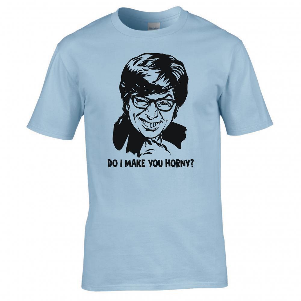 Inspired By Austin Powers Do I Make You Horny Tshirt 2XL