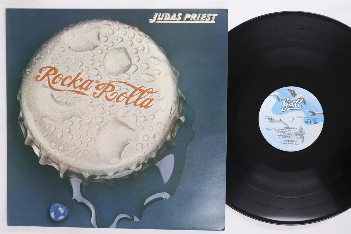 Виниловая пластинка JUDAS PRIEST Rocka Rolla GULP1005 GULL 1974 UK Rock Б/у
