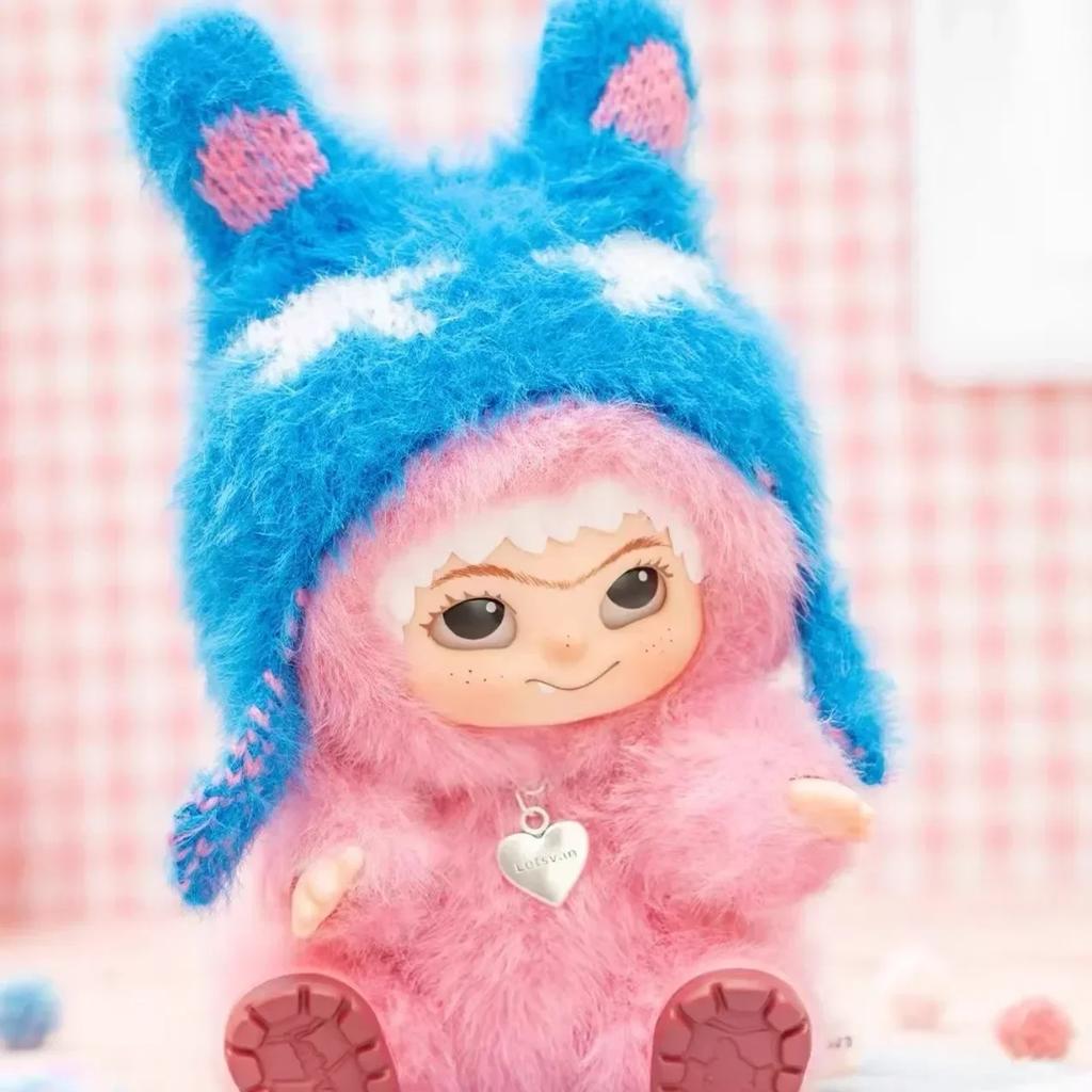 Fuzzy Fun Keychain Party Cute Wakuku Plush Doll Bag Pendant Stuffed Toy