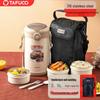 TAFUCO 316 Stainless Steel 3-Layer Insulated Lunch Box