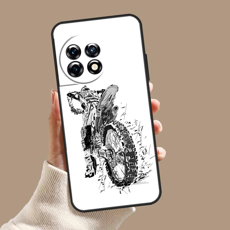 Freestyle Motocross Sport Case For OnePlus Nord 5 CE 3 4 Lite N20 N30 OnePlus 15 13 12 11 10T 13T 13R 8 9 10 Pro Cover