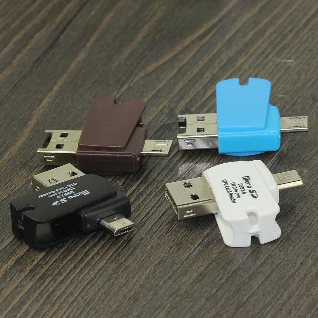 All-in-One Aluminum Alloy High-Speed SD/TF/MS/PSP Card Reader for Mobile Phones and Cameras