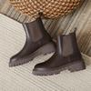 New Arrival 2025 Thick-Soled Chelsea Boots, Fashionable Boots for Women, Knee-High Boots for Ladies