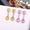 Medium And Long Fashion Water Drop Earrings, Personalized Geometric Earrings, Earrings