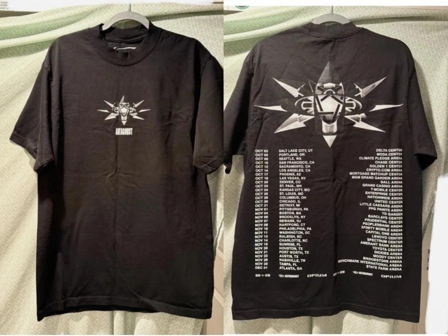 Playboi Carti Antagonist 20 Tour Date Merch T-shirt Allsize XL