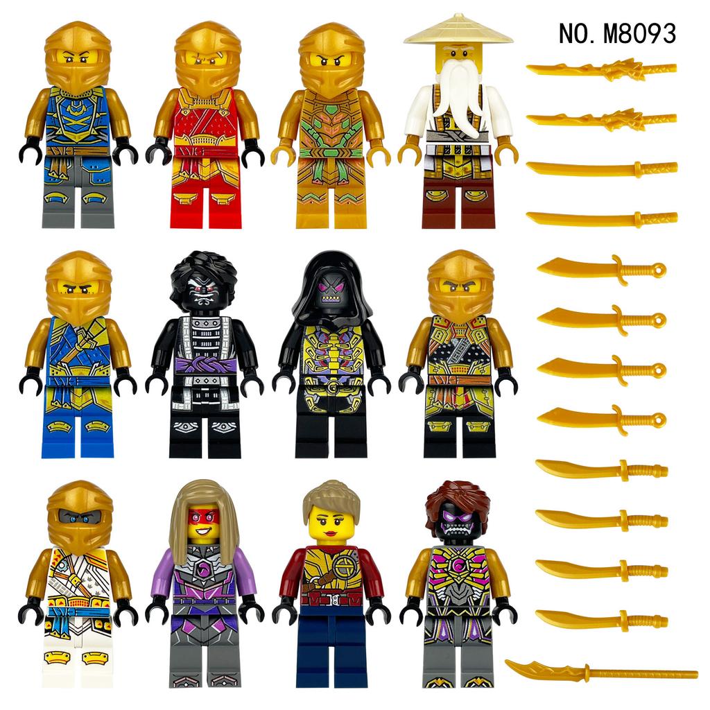 99 Ninja 1613 Children'S Assembly Small Particle Building Block Toy World Doll Weapon Piece