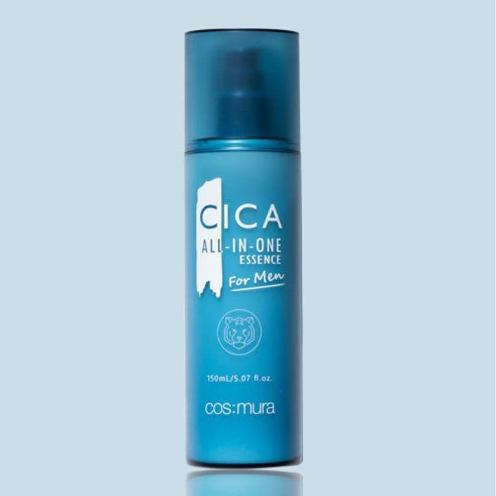 Cos:mura Cica All-in-one Essence for Men Skin Serum Cream All-in-one Sensitive Skin 150ML