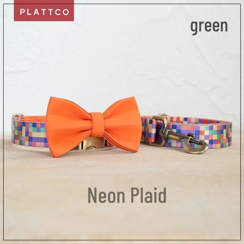 PLATTCO Soft & Comfy Pet Dog Collar Set with Bronze Buckle - 3 Pieces (PDC308) Extra Small