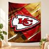 Kansas City Chiefs Tapestry Highquality for Decorating Living Room Bedroom Dorm Walls Ideal As Bedroom Wallart Orholiday Gift