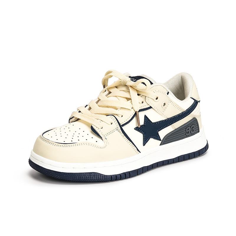 

Повседневная обувь мужская летняя обувь для скейтборда мужская обувь новая обувь для пары один мужчина и одна женщина Guochao универсальная спортивная обувь 44 синий