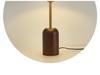 Mid-Century French Retro Solid Wood Bedside Lamp with Wabi-Sabi Style for Bedroom or Living Room