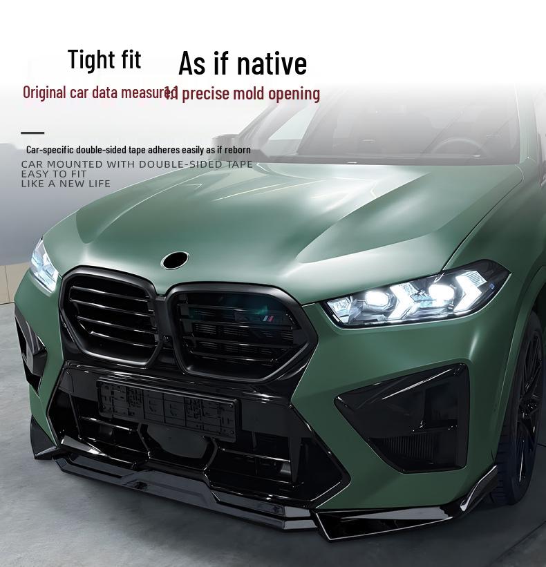 2024+ BMW X5M F95/X6M F96 LCI Front Lip Spoiler Kit