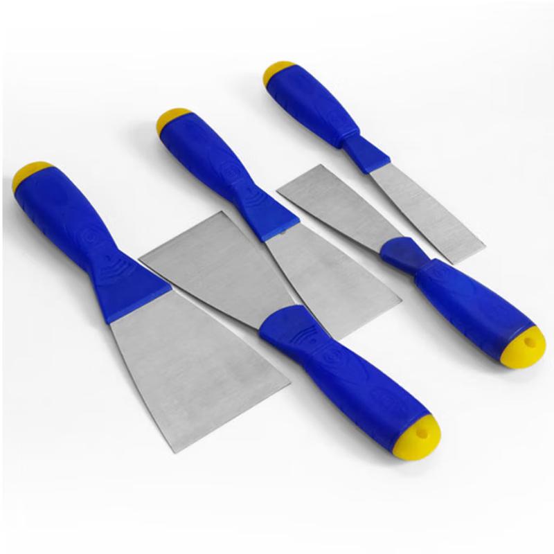 Shuoji 3-inch Plastic Handle Putty Knife Set