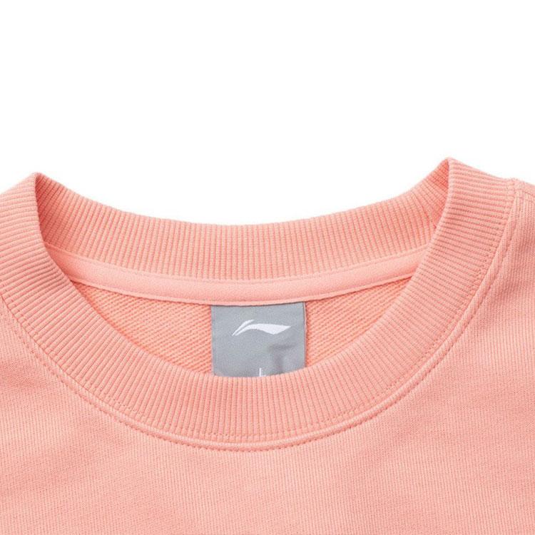 Li Ning Sweatshirt Unisex Multicolor Orange Pink AWDRD38-8