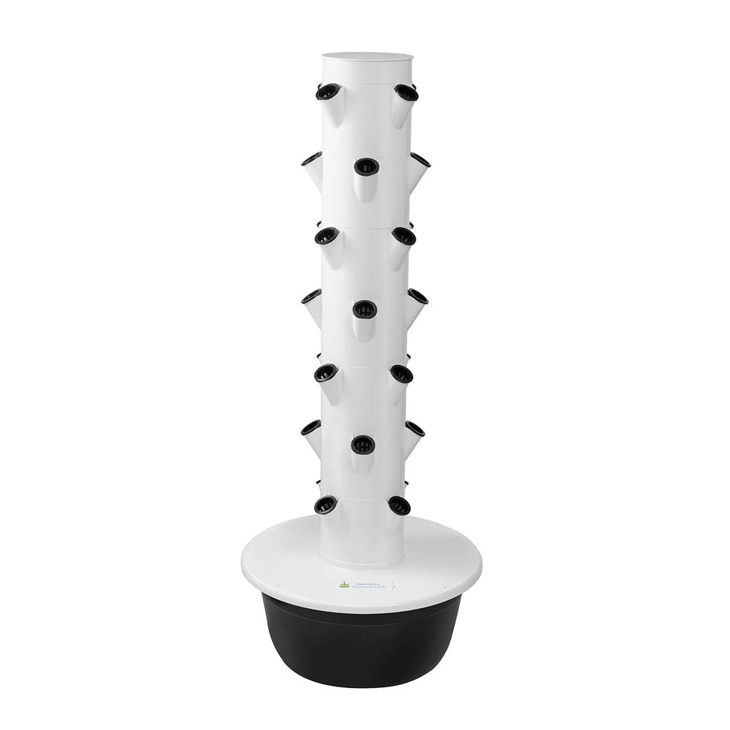 Hydroponics Multilayer Flowerpot Home Intelligence Vegetable Flower Planting Soilless Culture Pipe White Plastic Flowerpot