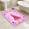 Personalized Name Princess Aurora Living Room Non-Slip Area Rug Soft Carpet for Bedroom Kids Playroom Sofa,Office Home Decor Doormat