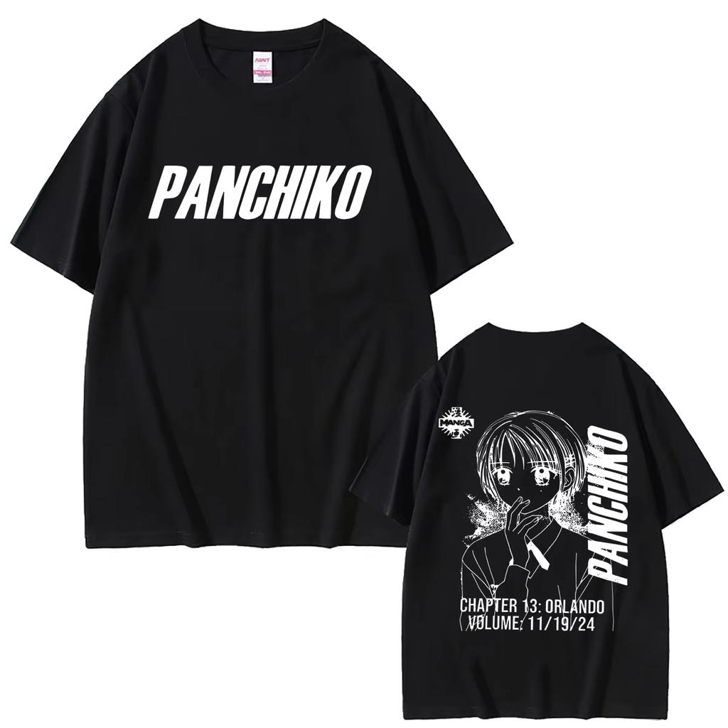 Rock Band Panchiko DEATHMETAL Grafik T-Shirt Herren Damen Vintage Gothic Punk T-Shirts Herren Freizeit Oversized T-Shirts Streetwear