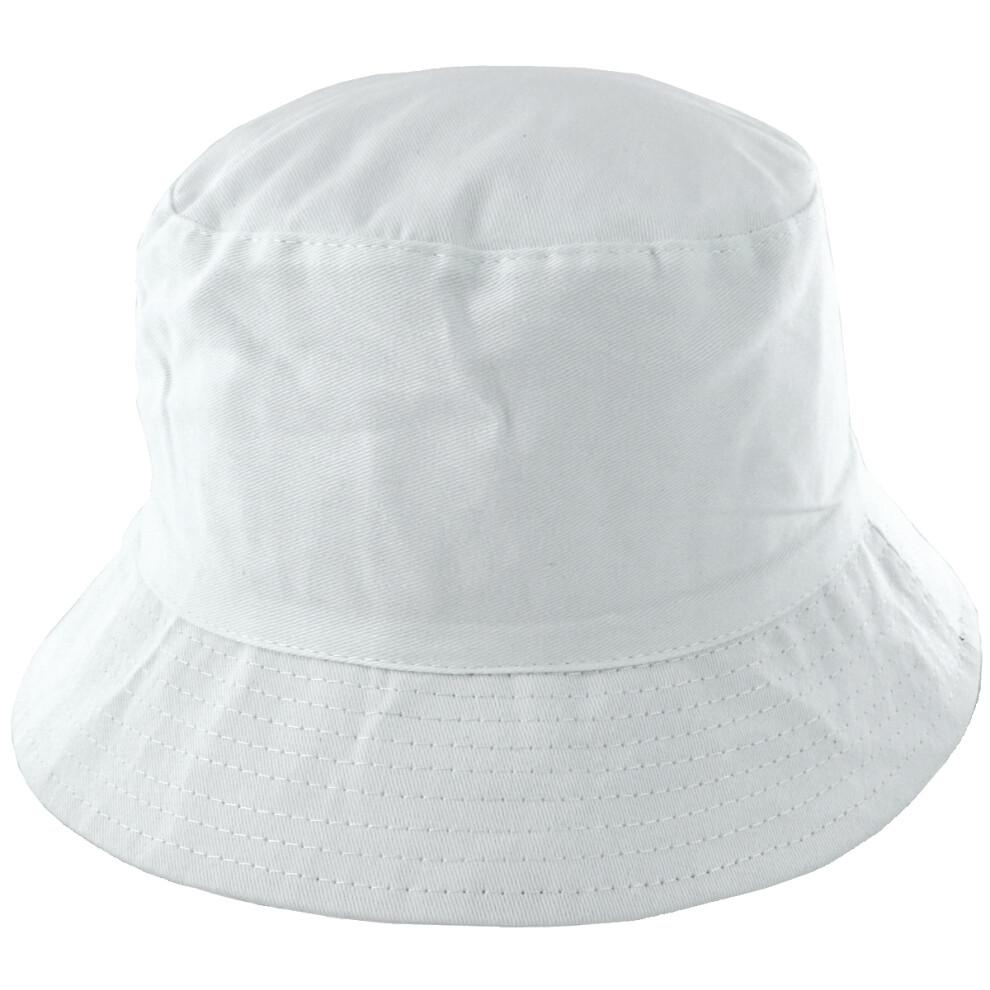 (White, L) SSP Hats Lightweight Cotton Sun Hat