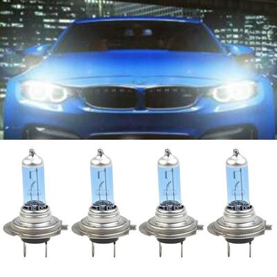 H7 Light 12V 4pcs Set 8500K Headlight Lamp Super White Effect Look