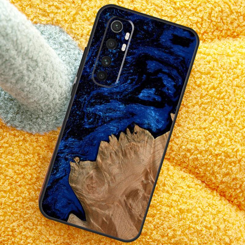 Hybrid Wood Resin Case For Xiaomi 15 14 Ultra 13T 14T 15T 17 Pro Max Cover For POCO X7 F8 Pro X3 X5 X6 F5 F6 F7