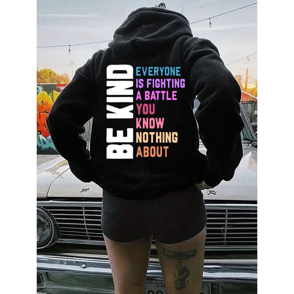 2025 Trendy European & American Loose Fit Fashion Hoodie