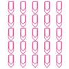 Metal Crayon Paper Clips in Assorted Colors Ideal for Bookmarking and Organizing Office Documents Durabiity