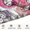 1PC Hello Kitty Cute Print Flannel Blanket, High Quality All Seasons, Home Decor, Warmth and Comfort, Perfect for Christmas Gifts