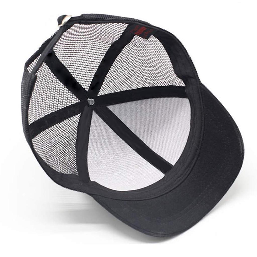 Spargel Short Brim Mesh Plus Sizes to UV Protection Cap, Men's, (Up 65cm), Spring, Summer, Autumn, Women's, (Red, XL)