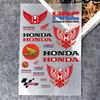 For Honda Waterproof Reflective Motorbike Stickers Easy Peel Removable Decals For Motorcycle Car