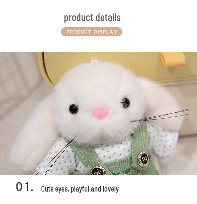 Pastoral Little Rabbit Comfort Doll - Stuffed Toy & Pendant