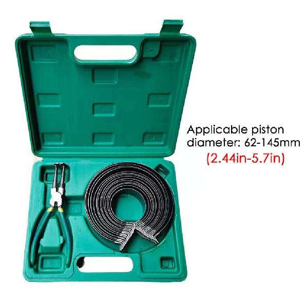 Engine Piston Ring Compressor Tool Set For Car Truck Auto With Pliers & 14 Bands