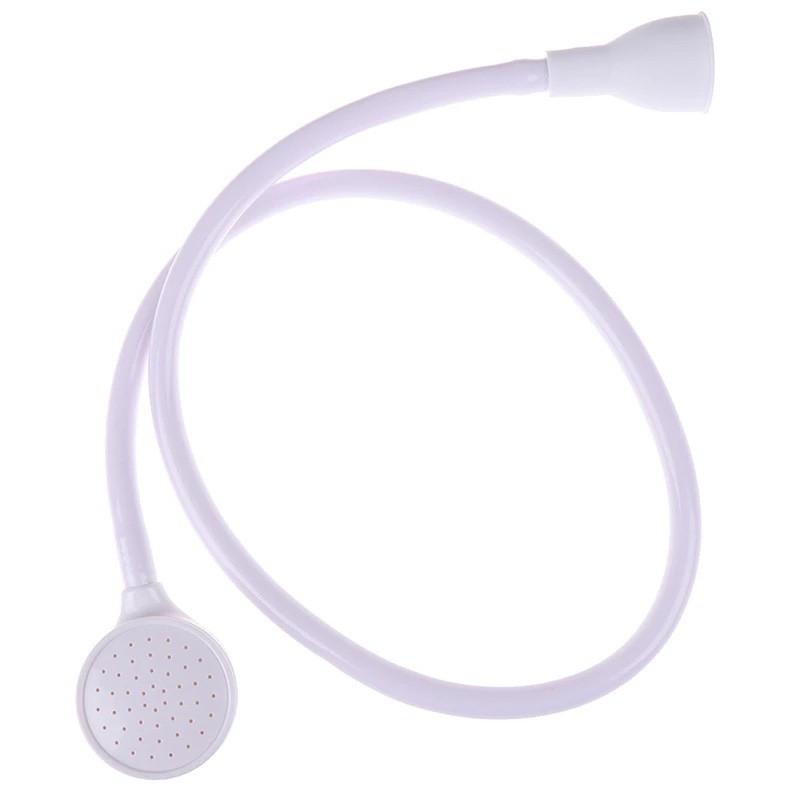 Pet Shower Head Attachment Faucet - ABS Portable Dog Cat Bathing Sprayer Tool 1.1m Hose Modern Simple Design