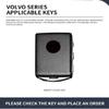Zinc Alloy Suede Car Key Case For Volvo Xc40 Xc60 S60 S90 Xc90 V60 V90 C40   T5 T6 T8 Polestar Key Case Car Key Fob