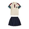 Children's Pure Cotton School Uniform Set for Summer, Spring & Autumn