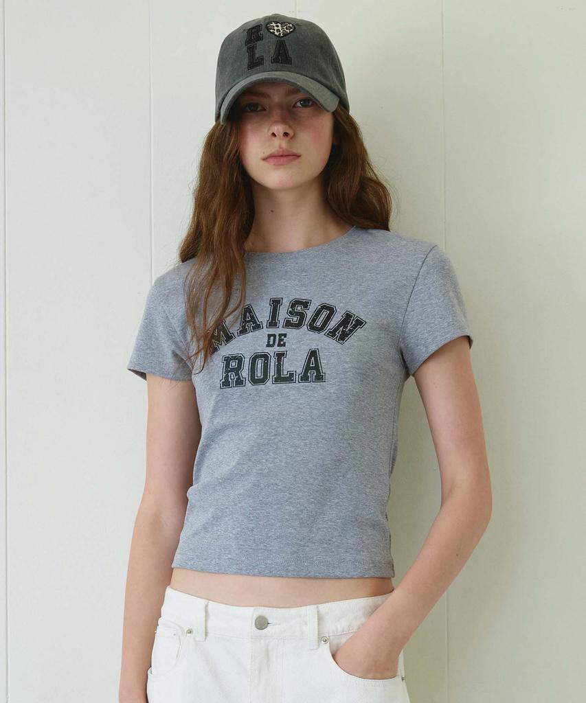 ROLAROLA Rola Logo Mini T-Shirt M/Gray