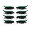 Set di adesivi per trucco occhi ciglia finte Riutilizzabile Eyeliner e adesivi per ciglia Eyeliner glitterato