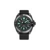 Seiko Prospe Automatic Mechanical Movement Silicone Strap Watch Men's Watches Black Dial SRPH97K1