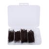 Hair Pins Kit Strong Clamping Force Hair Pins Accessories Kit with Storage Box for Hairstyling 300pcs Brown